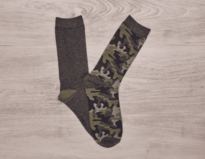 estilo militar calcetines